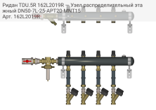 Ридан TDU.5R 162L2019R — Узел распределительный этажный DN50-7L-25-APT20-MNT15