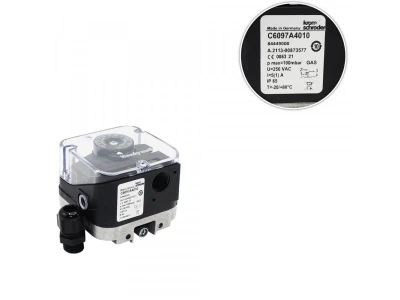 Реле давления газа/воздуха Honeywell C6097A4010, 0.5-6.5 мбар, IP65