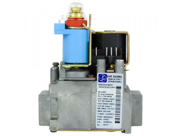 Газовый клапан SIT Sigma 845 для котлов Vaillant, артикул 053462