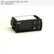 ERC 214,Controller, RED LED, 230V