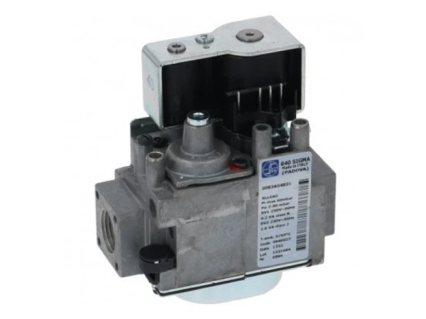 Газовый клапан SIT 840 Sigma 0.840.027, 2-50 мБар, 60 мБар, 230В, ½", G