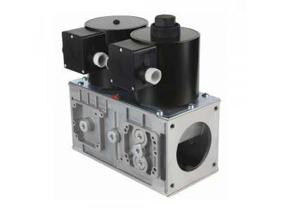 Двойной электромагнитный клапан Honeywell VQ440MB1005, 1 1/2", 360 мбар, 230/115 В AC