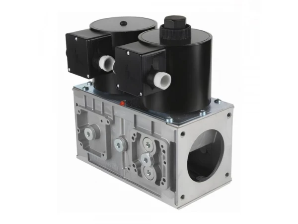 Двойной электромагнитный клапан Honeywell VQ440MB1005, 1 1/2", 360 мбар, 230/115 В AC