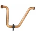 Трубка возврата теплоносителя Ariston 65115770 для котлов Alteas X, Cares X, Clas X, Genus X, HS X