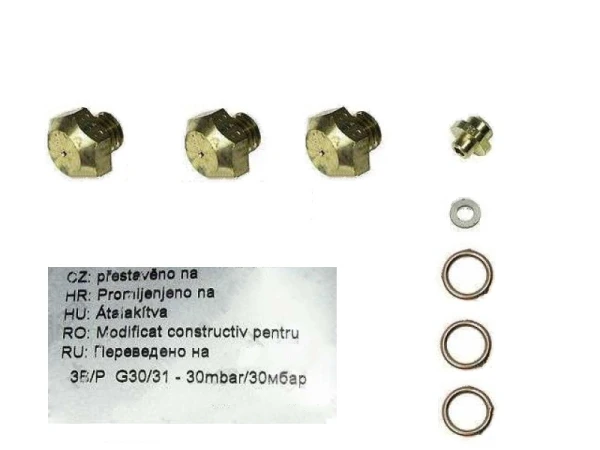 Комплект переналадки 3B/P (RO, CZ, HR, RU, HU) для газовых котлов Vaillant, артикул 0020149728