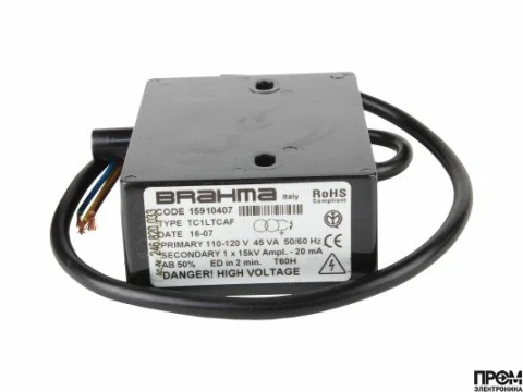 Трансформатор розжига Brahma TC1LTCAF 15910407