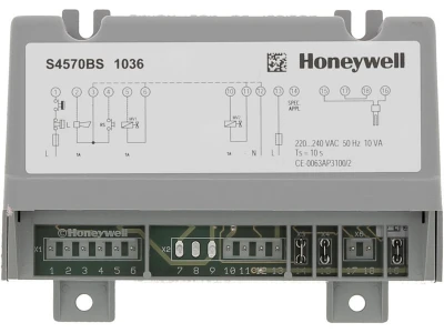 Блок управления горением Honeywell S4570BS1036 для газовых котлов Bosch (Артикул: 87290107900)