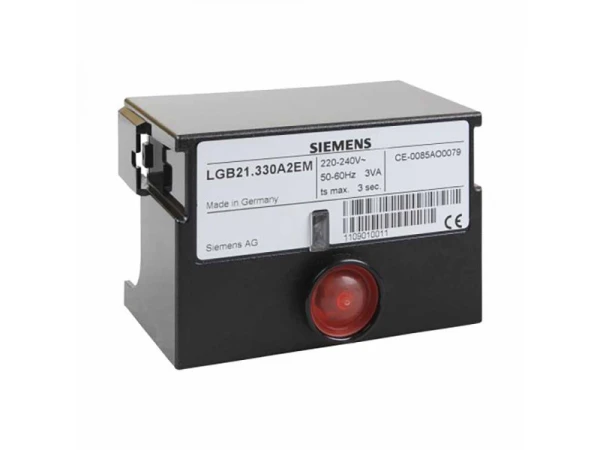 Автомат топочный Siemens LGB21.330A2EM для котлов Ecoflam, артикул 65320033