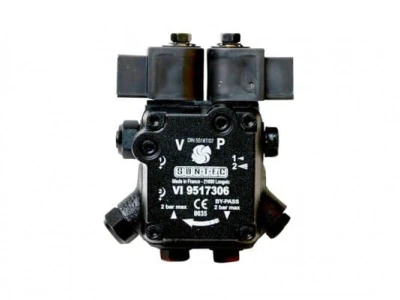 Насос для дизельных горелок Suntec A2L 75 C 9706 4P 0700, 81 л/ч, 2 выхода, с электромагнитным клапаном