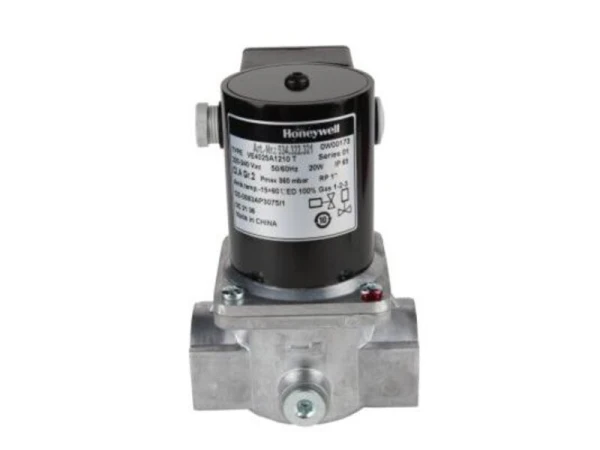 Газовый электромагнитный клапан Honeywell VE4025A1210T, класс А по EN 161, нормально-закрытый, IP 54