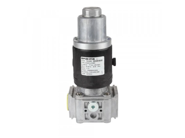 Электромагнитный газовый клапан Brahma EG25*L.3*GMO (13932000) для котлов Elco, 3/4", 230В, IP54, 350 мбар