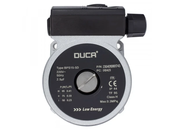 Циркуляционный насос DUCA BPS-15-5D (20005582.DUCA) для систем отопления и ГВС, 95 Вт, чугунный корпус, IP44