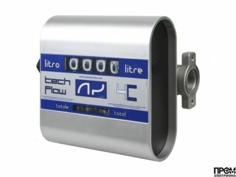 Механический счетчик топлива Tech flow 4C TF4C Adam Pumps
