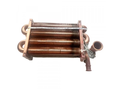 Основной теплообменник для котлов Kiturami Twin Alpha 13/16, артикул H120260065