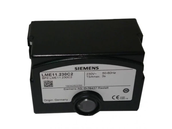 Автомат горения Siemens LME11.230C2 для газовых и комбинированных горелок, 220-240В, IP40