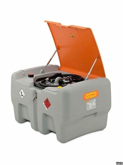 Емкость DT-Mobile Easy 440 л с крышкой для ДТ, насос 12В, 40 л/мин, CEMO 10988