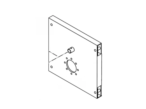 Дверца в сборе для котлов Bosch/Buderus/Junkers, артикул 87381231580