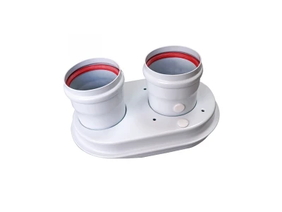 Адаптер коаксиальный двухканальный Protherm, 80/80 мм, алюминий, артикул 3002186608