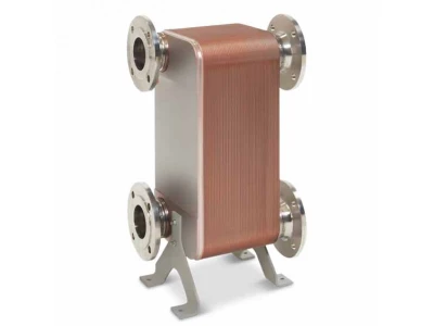 Теплообменник основной Vaillant PHE S 240-40 (240 кВт) с кронштейнами, артикул 0020137070