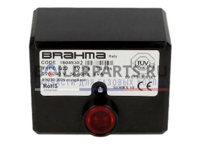 Блок управления горелкой Brahma G22 (18049302) для жидкотопливных котлов