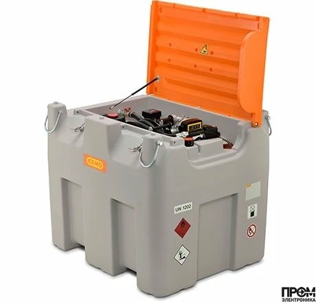 Мобильная емкость для топлива DT-Mobil Easy 980л, 230В, премиум CEMO 10827