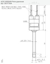 ACB 2UB504W Реле давления