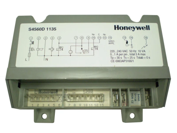 Контроллер процессов горения Honeywell S4560D1135 для систем отопления