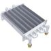 Битермический теплообменник Ferroli 398063870 для котлов Domina F 24 Pro, 24 кВт, Медь