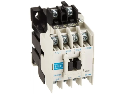 Промышленный контактор Mitsubishi SN11, 3-фазный, до 690 VAC / 1000 VAC, 220 VDC / 440 VDC