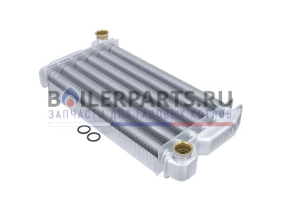 Теплообменник первичный медный для котлов Baxi/Westen 5681190 o, 24 кВт, артикул 5681190o