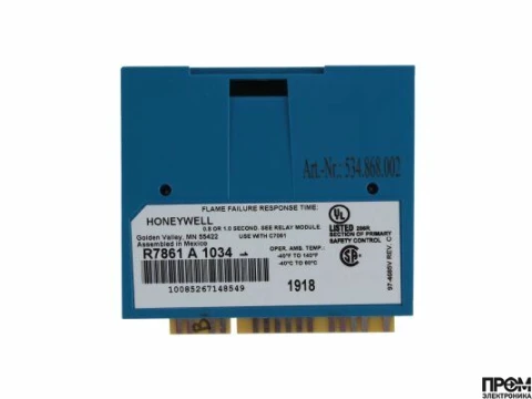 Усилитель сигнала пламени Honeywell R7861 A 1034