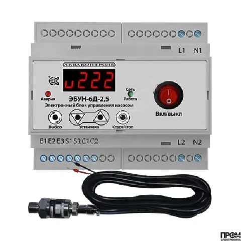 ЭБУ насоса БУН-6Д-2.5-75-10, Акваконтроль 7131122622