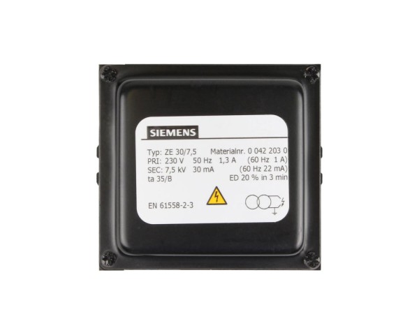 Трансформатор розжига Siemens ZE 30/7.5 00422030