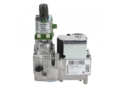 Газовый электромагнитный клапан Honeywell VK4105N2005, медленное открытие, 60 мбар, 220В