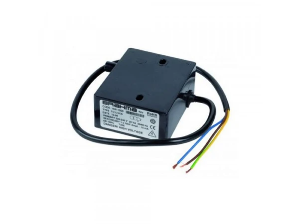 Трансформатор розжига Brahma TC1LVCSF 560MM, 22/24 В, 25-45 Вт, 15 кВ, 220-240 В, артикул 15910600