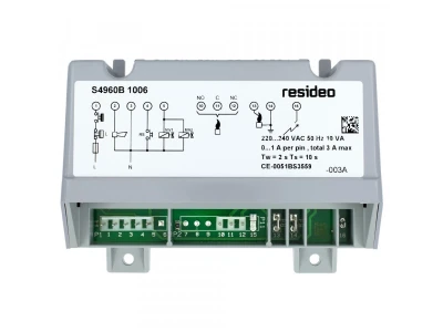 Блок управления газовой автоматикой Honeywell S4560B1006 для котлов Protherm