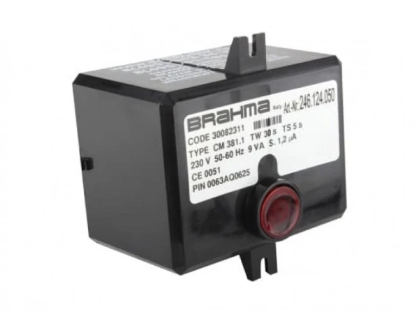 Блок управления горением Brahma CM381.1 (30082311) для газовых горелок