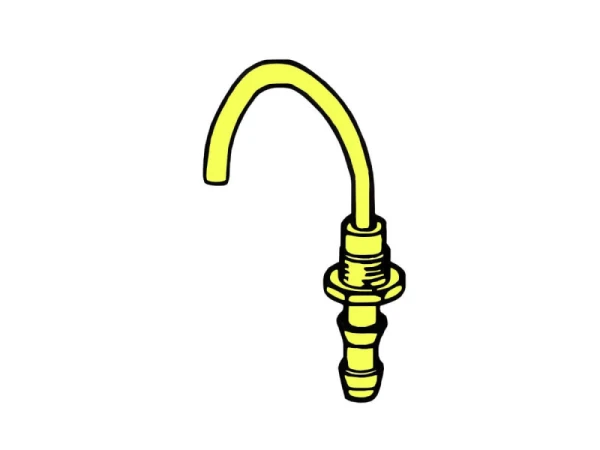 Патрубок подключения котлов Vaillant, артикул 080831