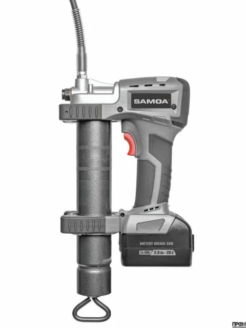 Пистолет для консистентной смазки 20В 4Ah Li-ION SAMOA 160510