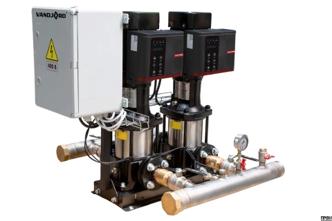 Установка повышения давления Hydro-ME 2 CRVE 3-17 G2-B-R-50-16-A Vandjord