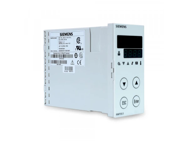 Промышленный контроллер Siemens RWF55.50A9 для газовых и жидкотопливных котлов