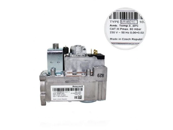 Газовый клапан Honeywell VR4601C1077, 1/2", 60 мбар, 230В, IP54, для систем розжига