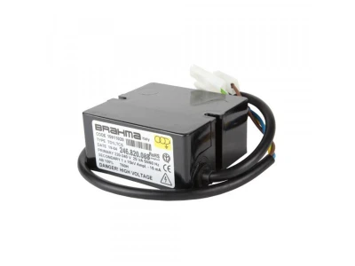 Трансформатор розжига Brahma TD1LTCS (15911020) для газовых и жидкотопливных горелок, 15 кВ, 220 В