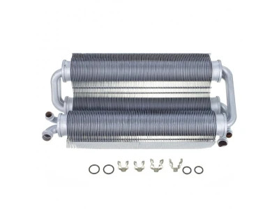 Битермический теплообменник Ferroli 39829600 для котлов Domitech F32, Easytech F32 (32 кВт)