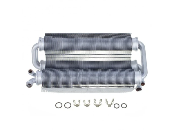 Битермический теплообменник Ferroli 39829600 для котлов Domitech F32, Easytech F32 (32 кВт)