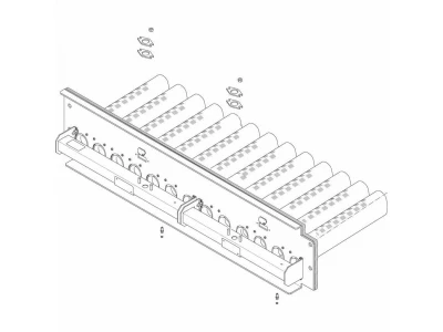 Горелка газовая AZ334X, 14 секций, для котлов Bosch/Buderus, артикул 05103836