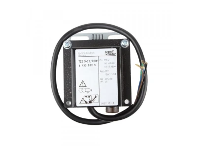 Трансформатор розжига Kromschroder TZI5-15/20W, 5 кВ, 230 В, 0.5 А, IP20, артикул 84335623