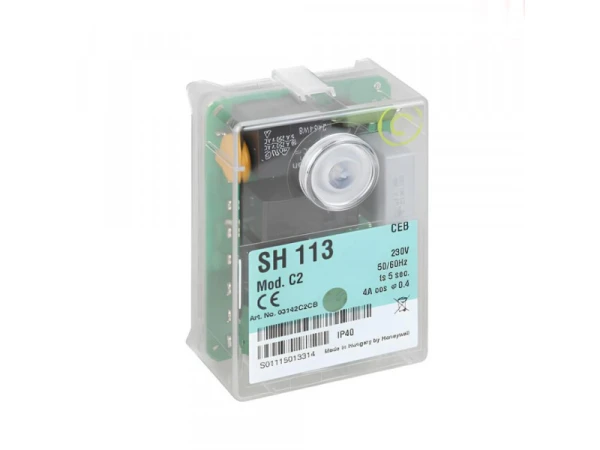 Автомат топочный Honeywell SH 113 Mod.C2 (03142C2CB) для жидкотопливных горелок