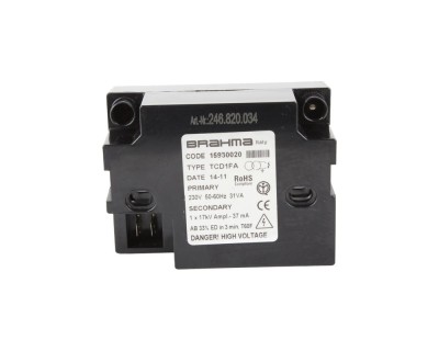 Трансформатор розжига Brahma TCD1FA 15930020