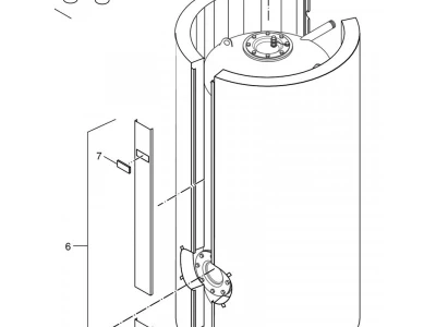 Панель для газовых котлов Bosch 63004269